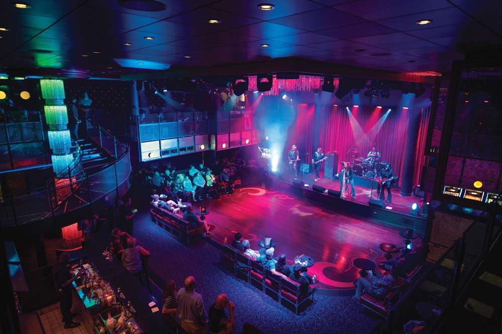 Spectrum of the Seas Music Hall nightlife atmosphere